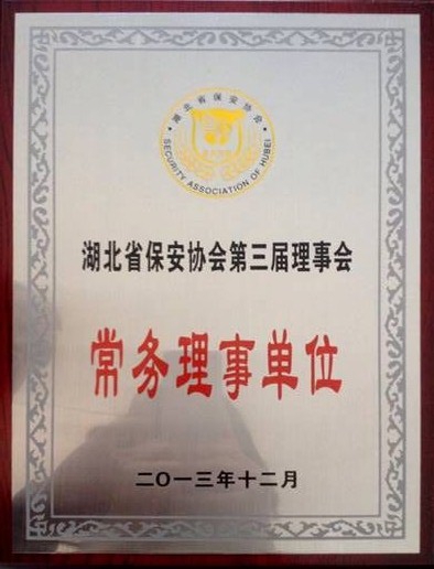 湖北省保安協(xié)會第三界理事會常務理事單位